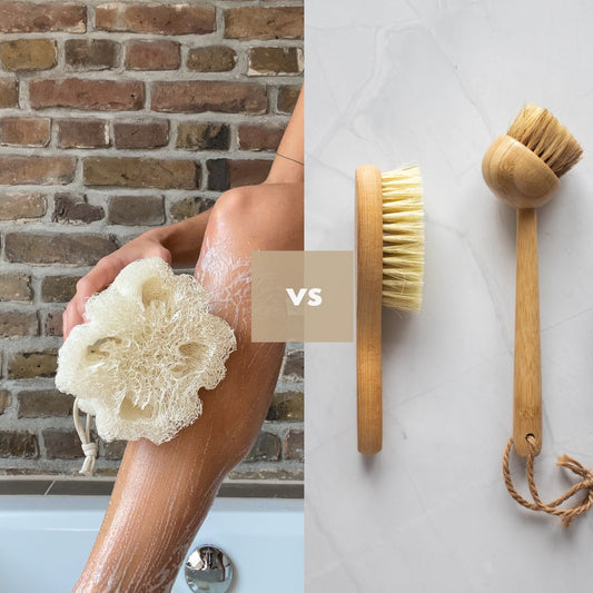 Natürliche Luffa-Schwämme vs. Trockenbürsten: Welche Exfoliation ist die beste?