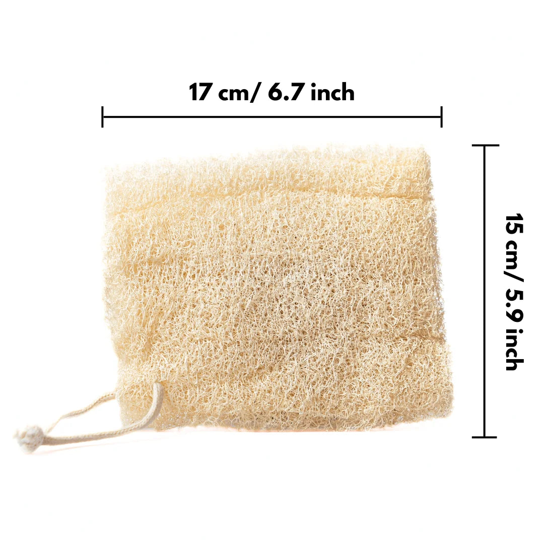 Set ecologico di luffa: spugna di luffa