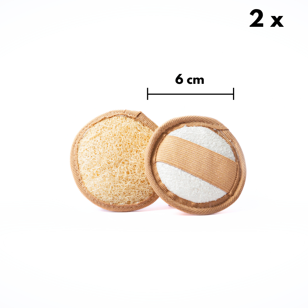 Loofah - Set di elementi essenziali - Spugna di luffa