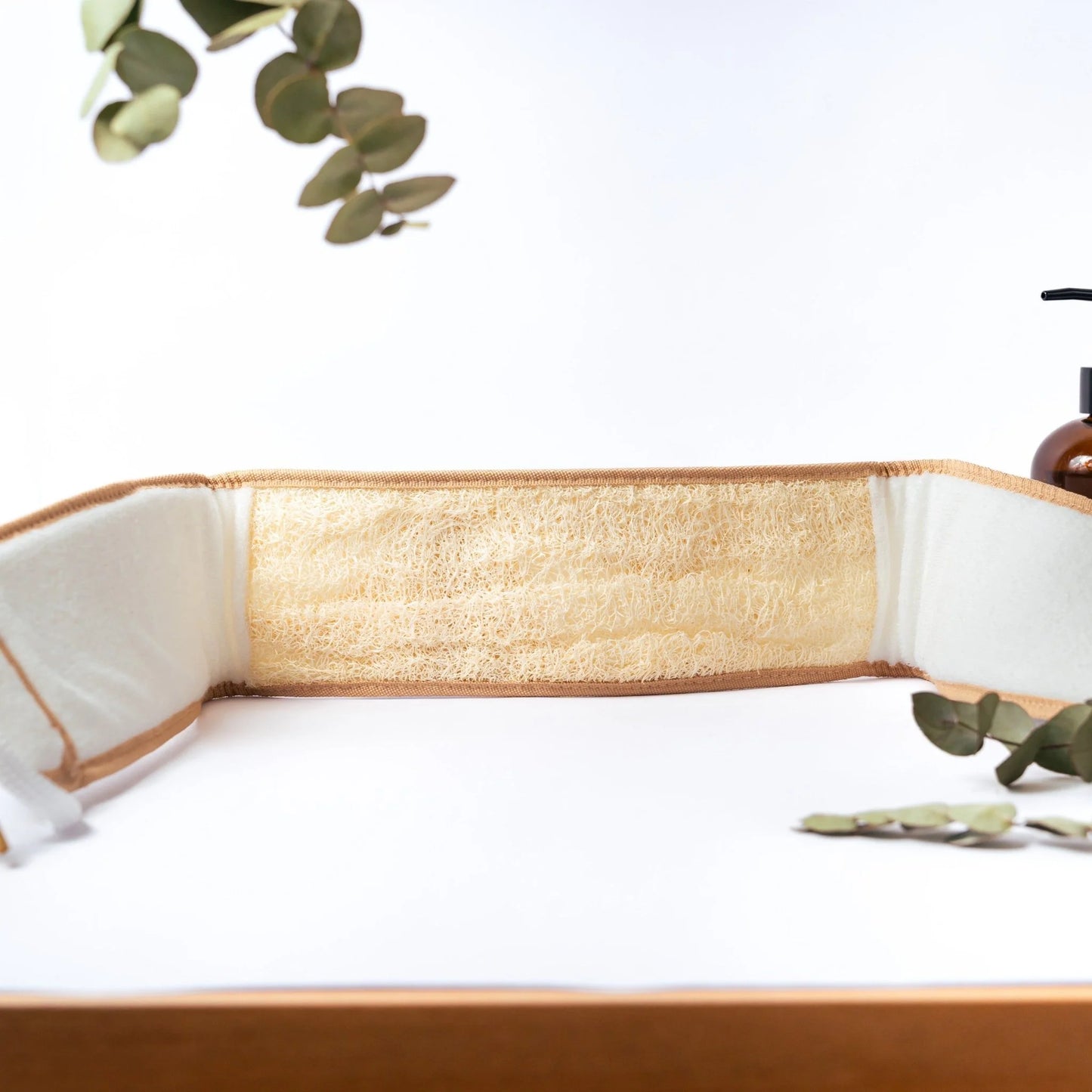 Fascia posteriore esfoliante in luffa - spugna di luffa