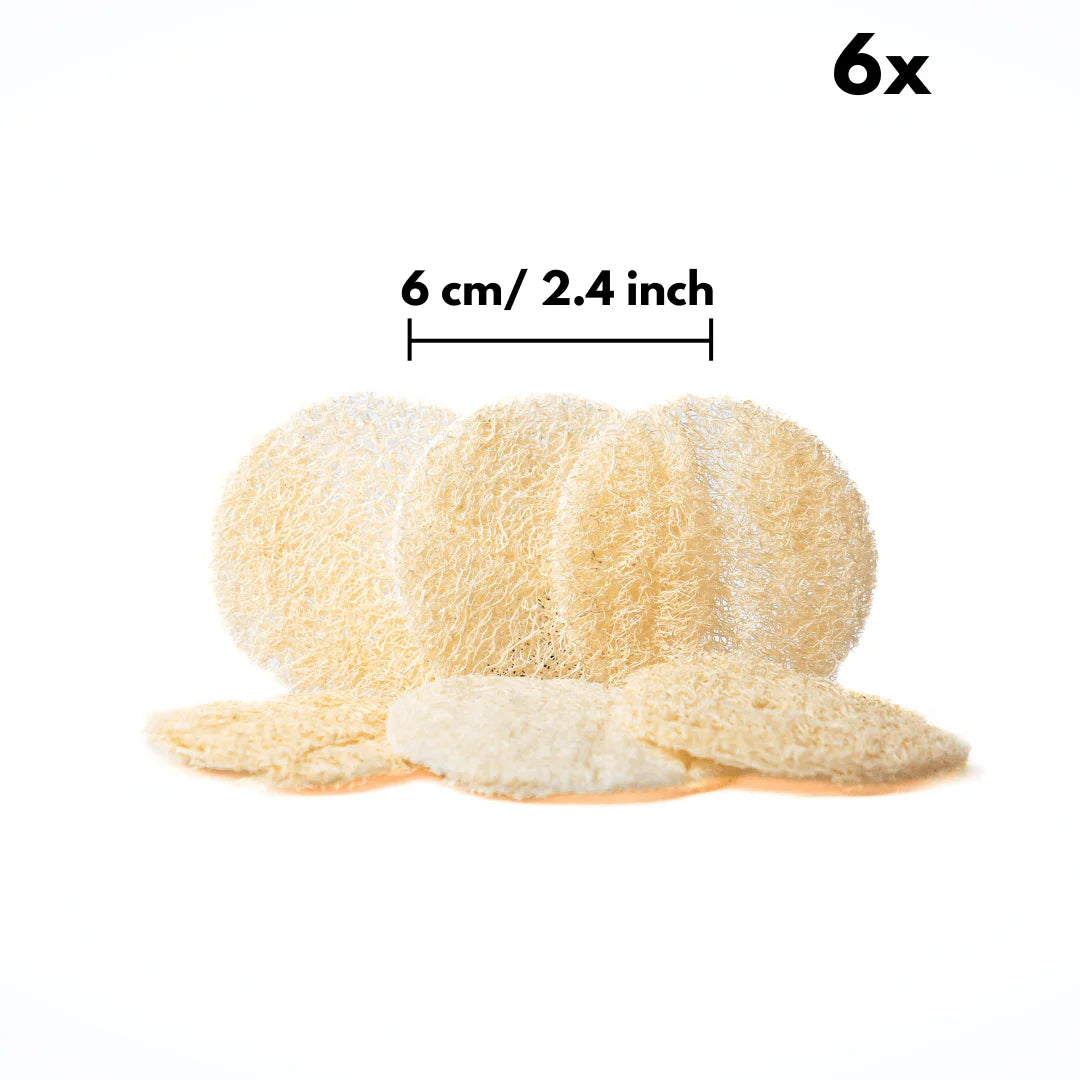 Set ecologico di luffa: spugna di luffa