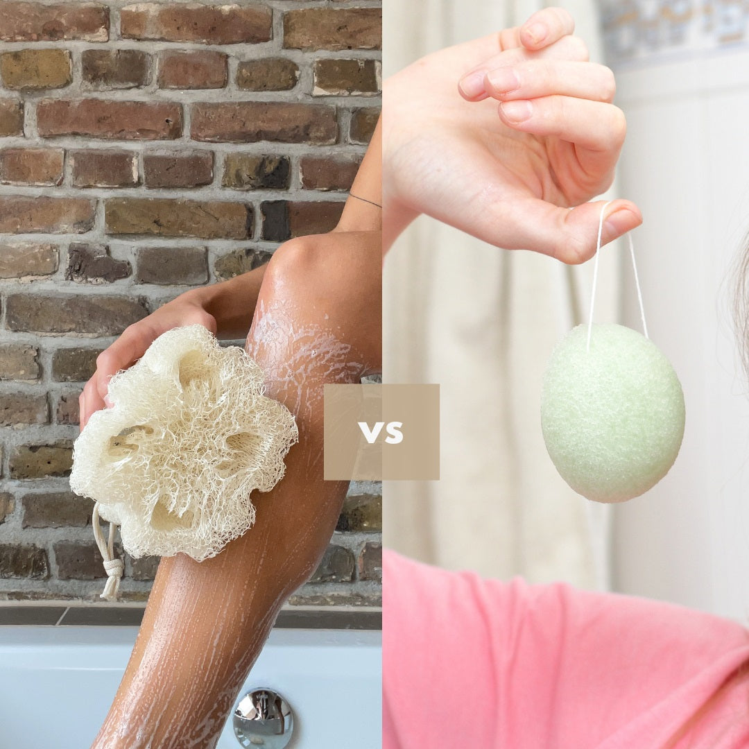 Peelingprodukte im Vergleich: Luffa vs. Konjak-Schwamm