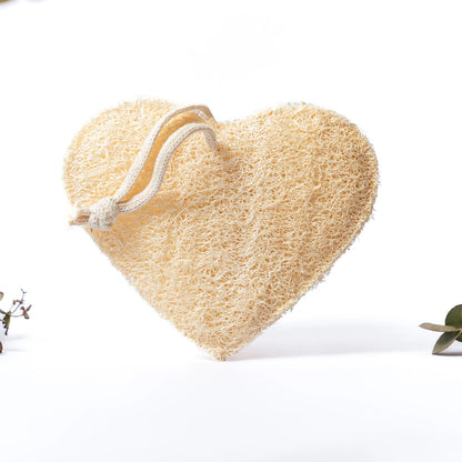 EcoHeart - Loofah Schwamm Herzförmig - Luffa Schwamm | Loofah Crafts